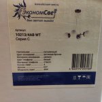 Потолочный светильник 10213/4AB WT Экономсвет