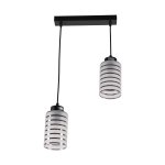 Подвесной светильник Экономсвет 10215/2BK WT+CR