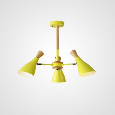 Люстра на штанге TUNE L3 Yellow ImperiumLoft 102156-26