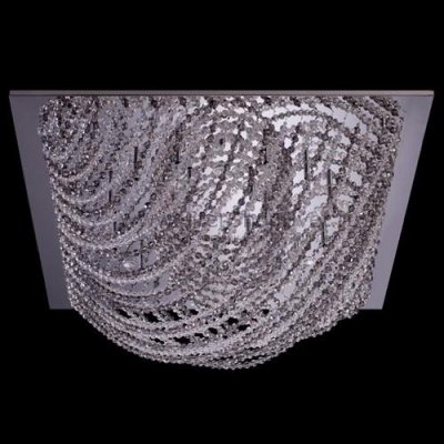 Люстра Eurosvet 102/18 хром/дымчатый Люстра Eurosvet 102/18 хром/дымчатый