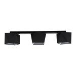 Светильник в стиле модерн Экономсвет 10218/3BK BK