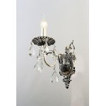 Бра светильник Rivoli Margareta 1022-401 настенный 1 х Е14 40 Вт хрусталь классика