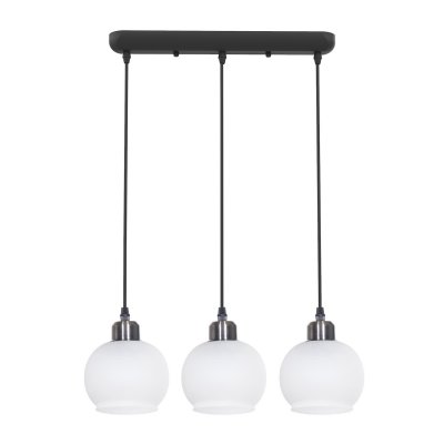 Подвесной светильник Экономсвет 10220/3L BK WT Подвесной светильник Экономсвет 10220/3L BK WT