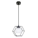 Подвесной светильник Экономсвет 10222/1BK BK+WT