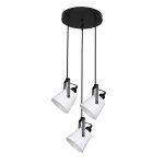 Подвесной светильник Экономсвет 10225/3BK WT
