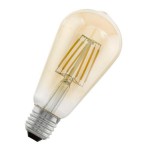 Лампа светодиодная филаментная ST64 (янтарь) Eglo 11521