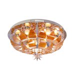 Люстра круглая Экономсвет 10238/6+3CR RC RBPLED