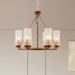 Люстра Rivoli Ante 1024-206 6 * Е14 40 Вт хрусталь классика