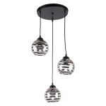 Подвесная люстра 10247/3BK SM+CL Экономсвет