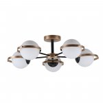 Светильник в стиле модерн 10255/5CPGD+BK WT+CPGD Экономсвет