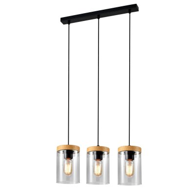 Подвесная люстра 10264/3BK CL+WD Экономсвет Подвесная люстра 10264/3BK CL+WD Экономсвет