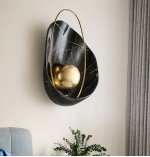 Настенный светильник Pearl black