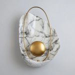 Настенный светильник Pearl white 10265W/WH Delight