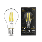 Лампа Gauss LED Filament Graphene A60 E27 12W 1200lm 2700К (102802112)