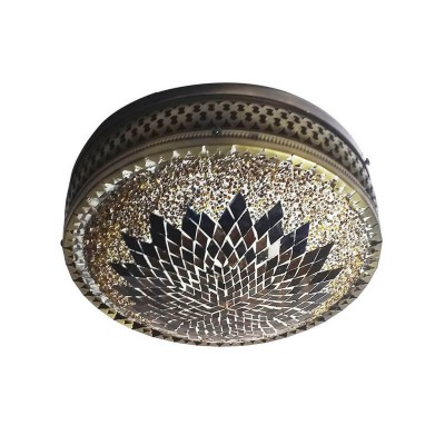 Светильник МАРОККО коричневый d30 h15 E14 2*40w Kink light 1030,04