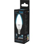 Лампа Gauss Свеча 9.5W 950lm 6500К E14 LED