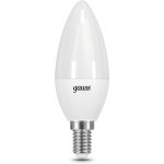 Лампа Gauss Свеча 9.5W 950lm 6500К E14 LED