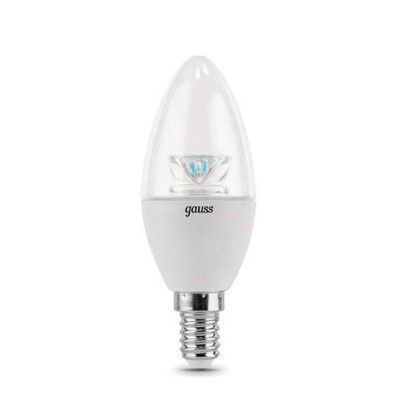 

Лампа Gauss 103201204 LED Candle Crystal Clear E14 4W 4100К, 103201204