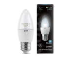 Лампа Gauss LED Candle Crystal Clear E27 4W 4100К (103202204)