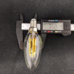 Лампа Gauss LED Filament Свеча E14 9W 680lm 2700К (103801109)