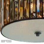 Подвесная люстра iLamp Royal 10390-5+5P Черная