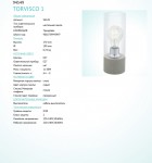 Настольная лампа Eglo 94549 TORVISCO 1