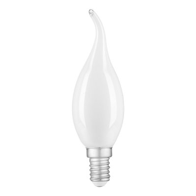 

Лампа Gauss Filament Свеча на ветру 9W 590lm 3000К Е14 milky LED (104201109), 104201109