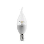 Лампа Gauss LED Candle Tailed Crystal Clear E14 4W 4100K (104201204)