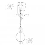 Подвесной светильник Divinare ELEGANZA 1042/06 SP-10
