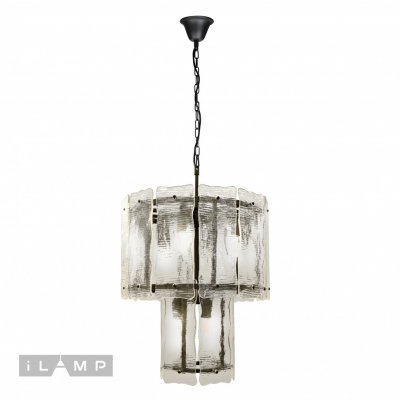 Подвесная люстра iLamp Sunny 10440-6+3P Черная Подвесная люстра iLamp Sunny 10440-6+3P Черная