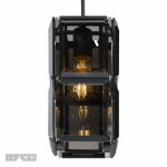 Подвесная люстра iLamp Panorama 10490-1P Черная