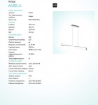 Подвесной светильник Eglo 95566 AGRELA