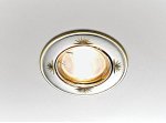 Светильник точечный Ambrella 104A CF SN/G сатин никель/золото MR16 ORGANIC SPOT
