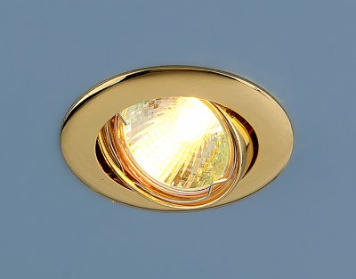 

Точечный светильник Электростандарт 104S GD (золото, 104S MR16 GD золото