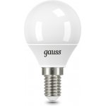 Лампа Gauss Шар 9.5W 950lm 6500K E14 LED