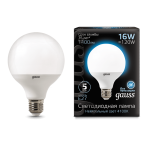 Лампа Gauss LED G95 E27 16W 1400lm 4100K (105102216)