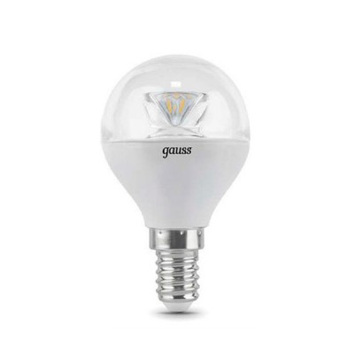 Лампа Gauss 105201104 LED Globe Crystal Clear E14 4W 2700K Лампа Gauss 105201104 LED Globe Crystal Clear E14 4W 2700K