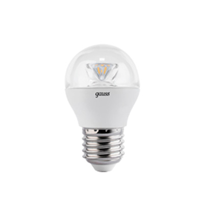 

Лампа Gauss EB105202204 LED Globe Crystal Clear E27 4W 4100K, 105202204