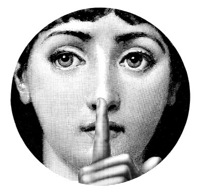 Декоративная Тарелка Fornasetti 002 By Imperiumloft