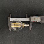 Лампа Gauss LED Filament Шар E14 9W 710lm 4100K (105801209)