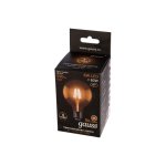 Лампа Gauss Filament G95 6W 620lm 2400К Е27 golden диммируемая LED (105802006-D)