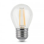 Лампа Gauss 105802205Р Filament Шар E27 5W 4100К (x2)