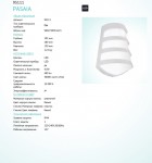 Уличный светодиодный настенный светильник Eglo 95111 PASAIA