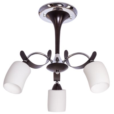 Люстра классическая Экономсвет 10661/3WENGE+CR MK