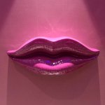 Настенный декор LIPS wall accessory RED
