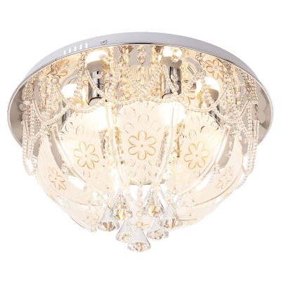 Люстра круглая Экономсвет 10705/6CR RC WTLED