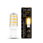Лампа Gauss LED G9 AC185-265V 3W 280lm 2700K (107309103)