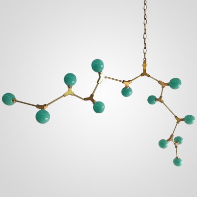 Люстра BRANCHING 12 MINI-GLOBE BUBBLE ImperiumLoft 107440-22 Люстра BRANCHING 12 MINI-GLOBE BUBBLE ImperiumLoft 107440-22