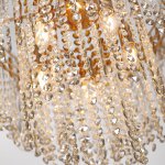 Люстра Rivoli Margrit 1079-205 5 х Е14 40 Вт хрусталь классика