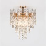 Люстра Rivoli Margrit 1079-205 5 х Е14 40 Вт хрусталь классика